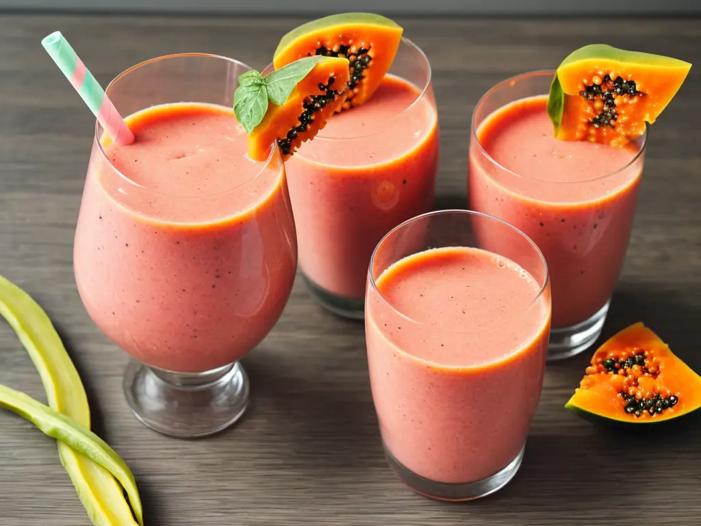 Resep Smoothie Pepaya