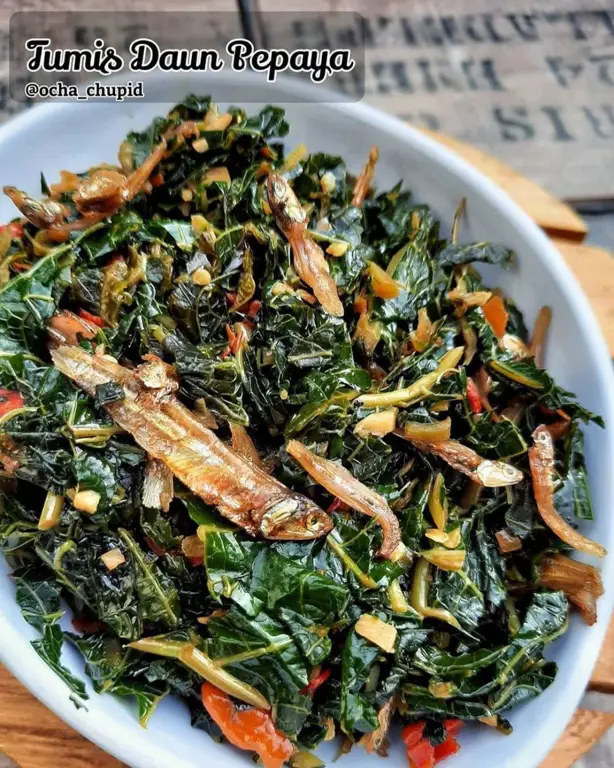 Gambar berbagai resep sayur daun pepaya