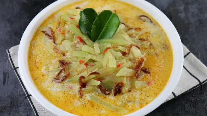 sayur lodeh pepaya jawa timur