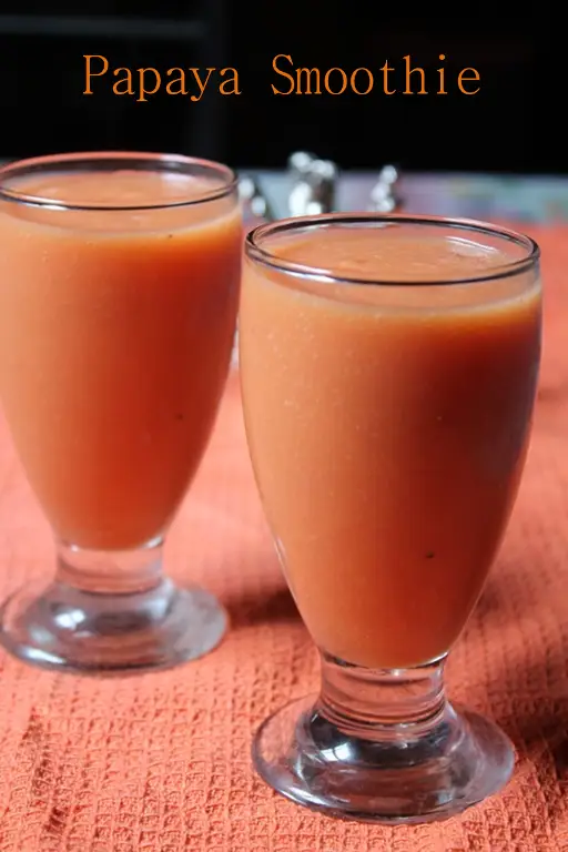 Resep smoothie pepaya yang sehat dan lezat