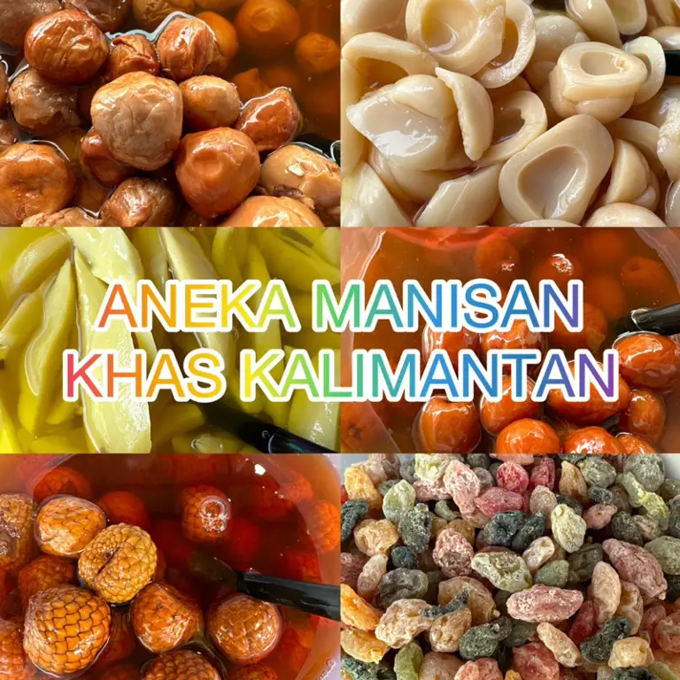 Gambar manisan asam paya dari dekat