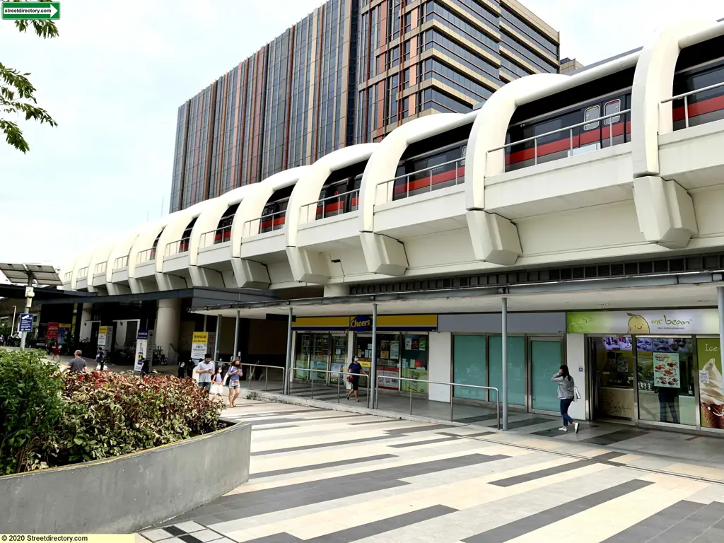 Foto Stasiun MRT Paya Lebar dan perkembangan di sekitarnya, menunjukkan integrasi transportasi dan bangunan modern