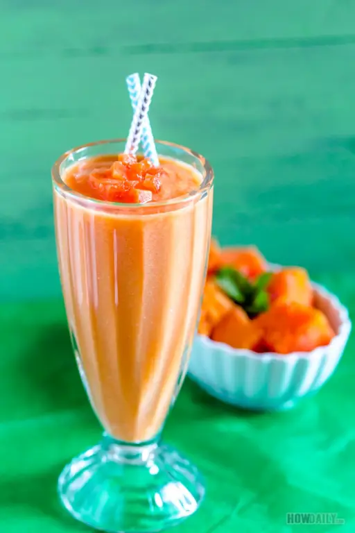 Resep smoothie pepaya yang menyehatkan