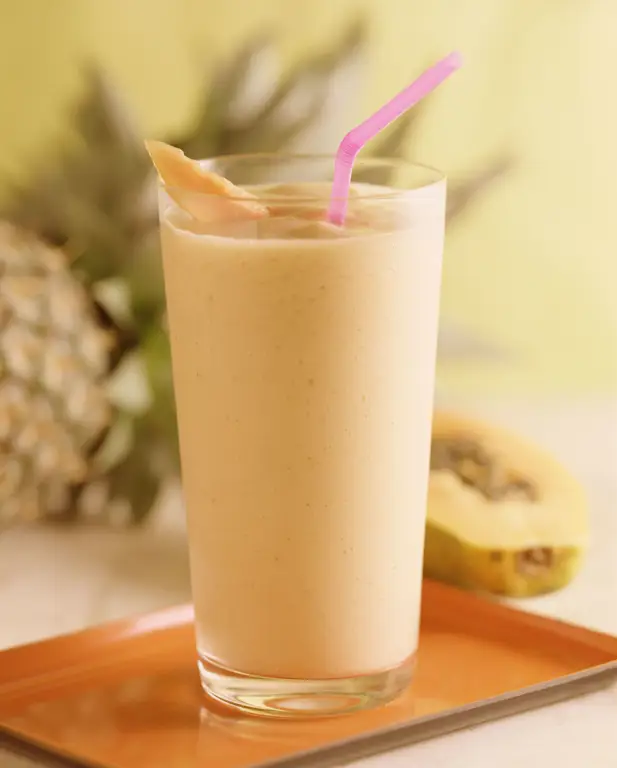 Gambar resep smoothie pepaya