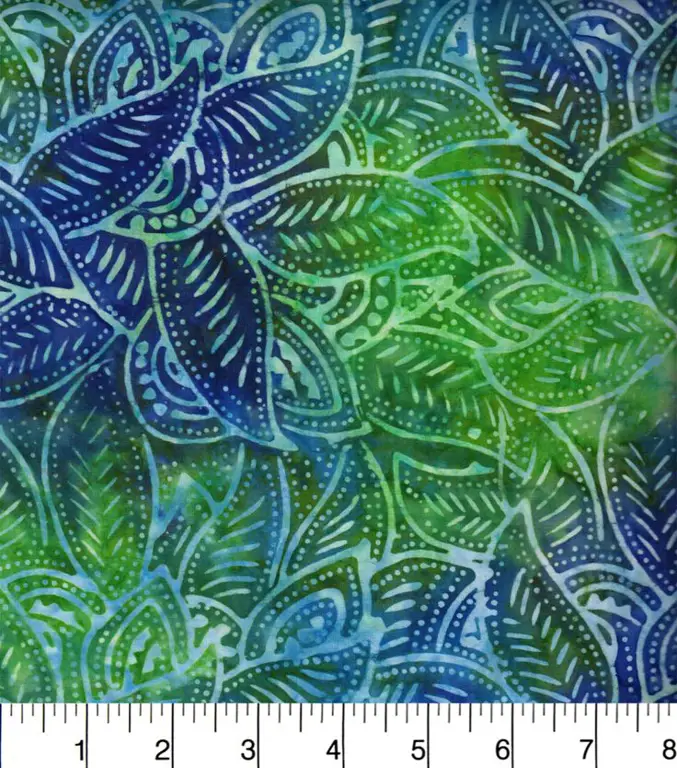 Contoh penggunaan motif batik daun pepaya pada produk fashion modern seperti pakaian dan aksesoris