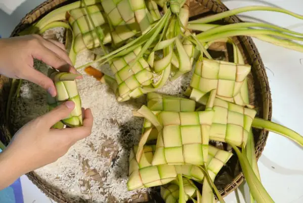 cara membuat lontong sayur pepaya muda